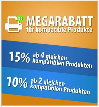 Bis zu 15% Rabatt auf kompatible Toner, Druckerpatronen & Druckerzubehör bei Toner-Up.de